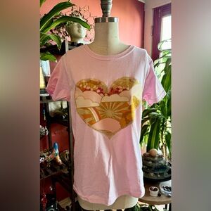 Upcycled Ultra Cotton Pink T-Shirt